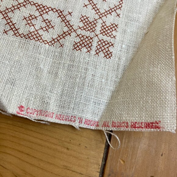 Indian Prayer Cross Stitch Kit Vintage Needles N Hoops #146 Partly Stitched - Picture 4 of 5